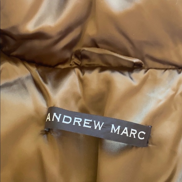 Andrew Marc down puffer coat Size Medium - Picture 4 of 7